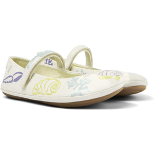 CAMPER TWS Kids - Ballerine Bambina Bianco