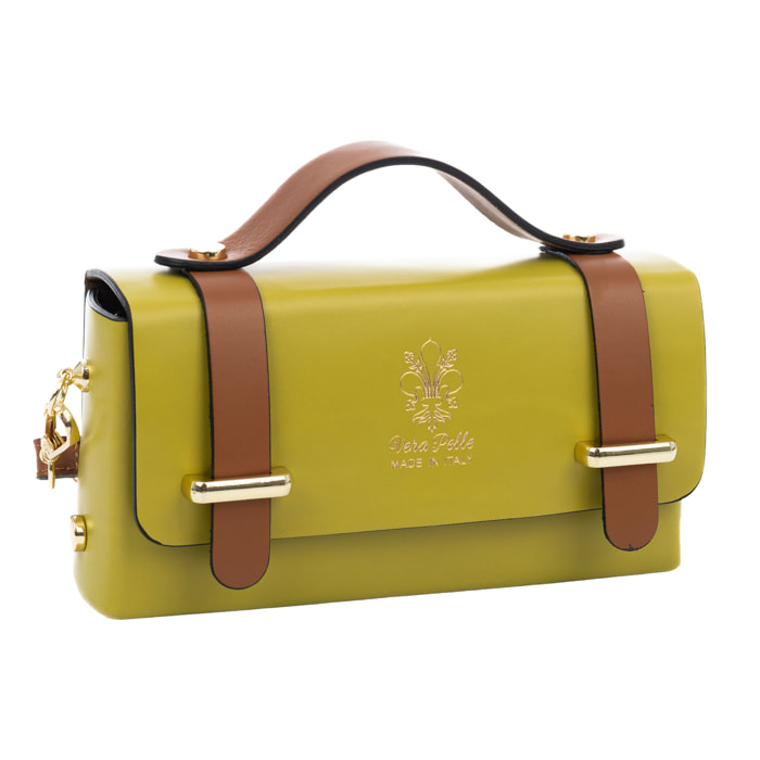 Bellante Bolso bandolera Mujer.Piel auténtica Ruga