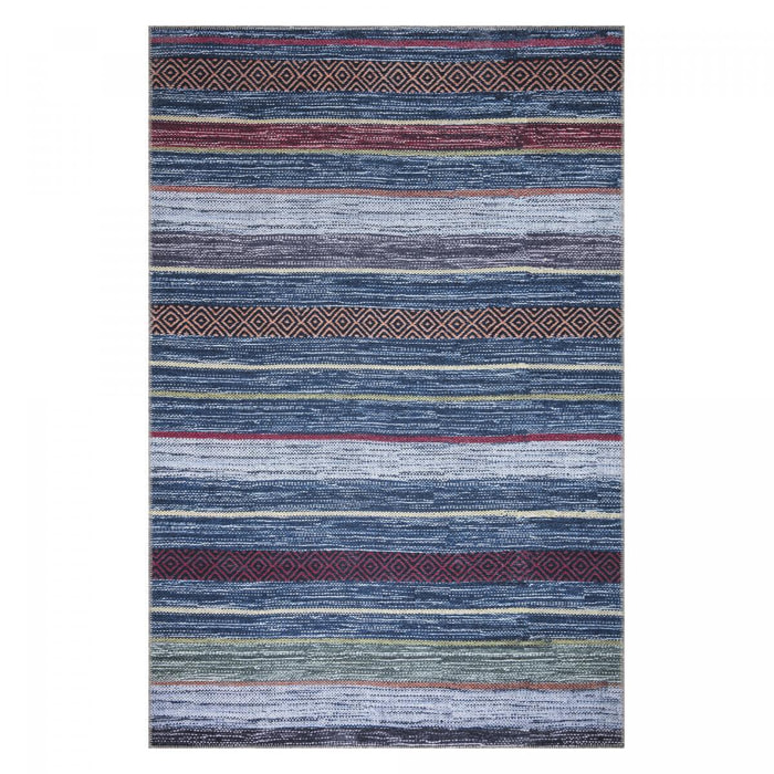 Tapis kilim Voma, doux et soyeux motif Ethnique