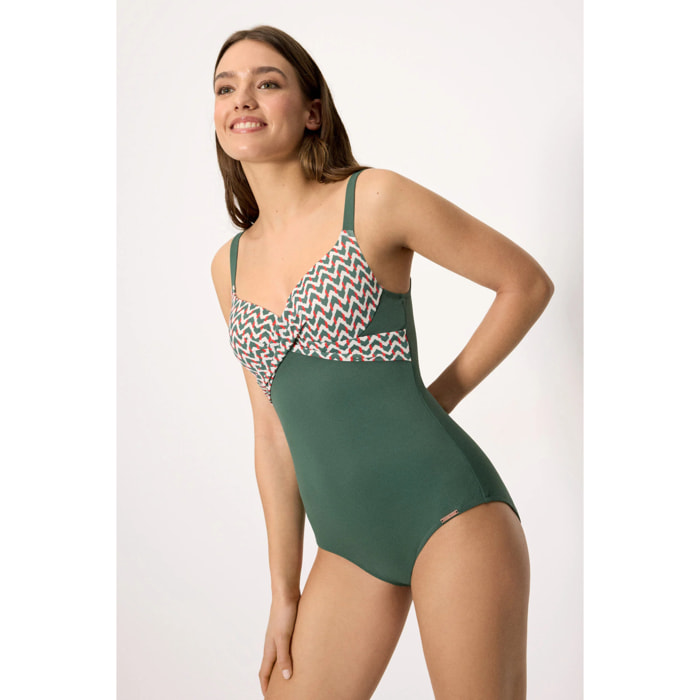 Costume da donna modellante Verde