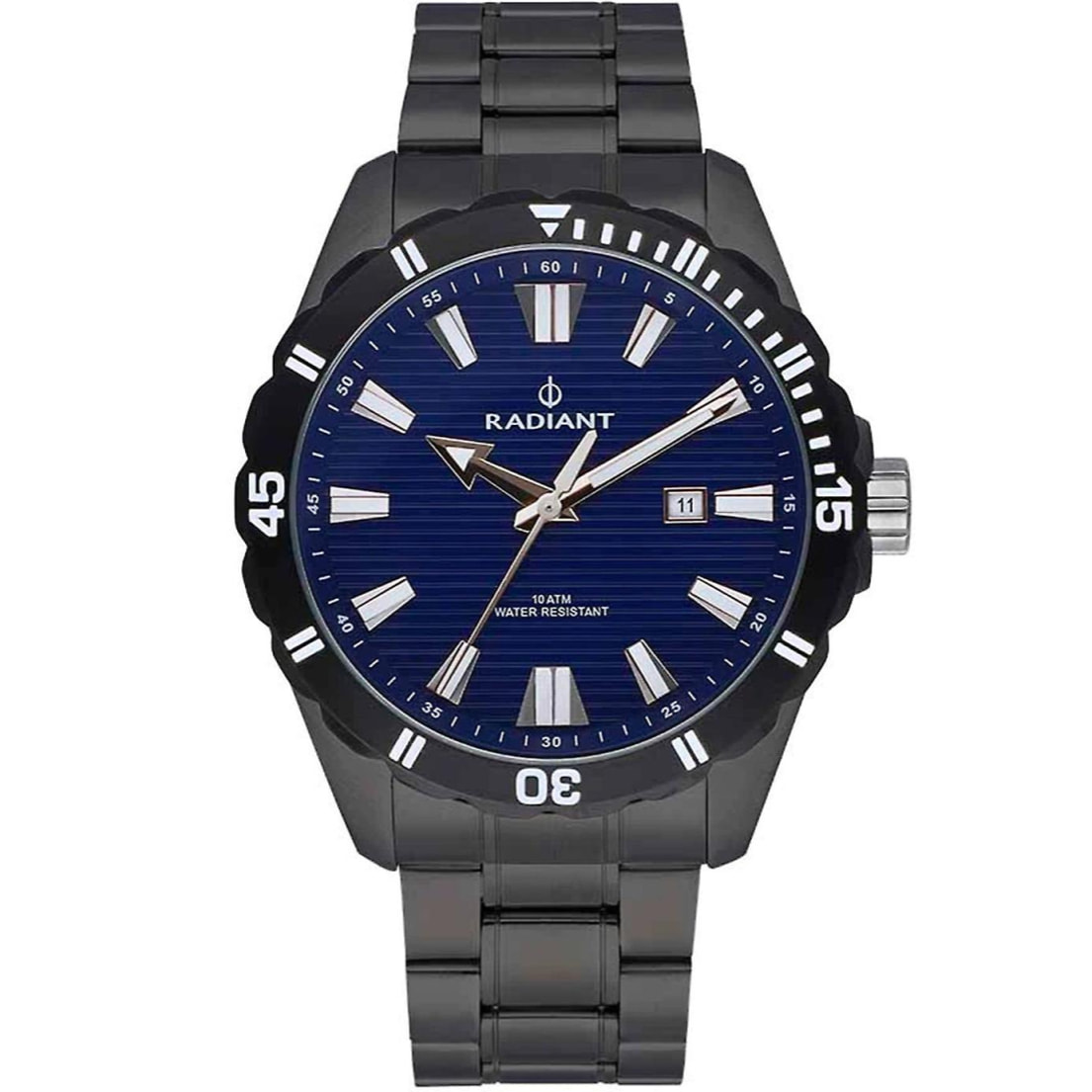 Reloj Radiant RA602203 Hombre Analogico Cuarzo con Correa de Acero inoxidable