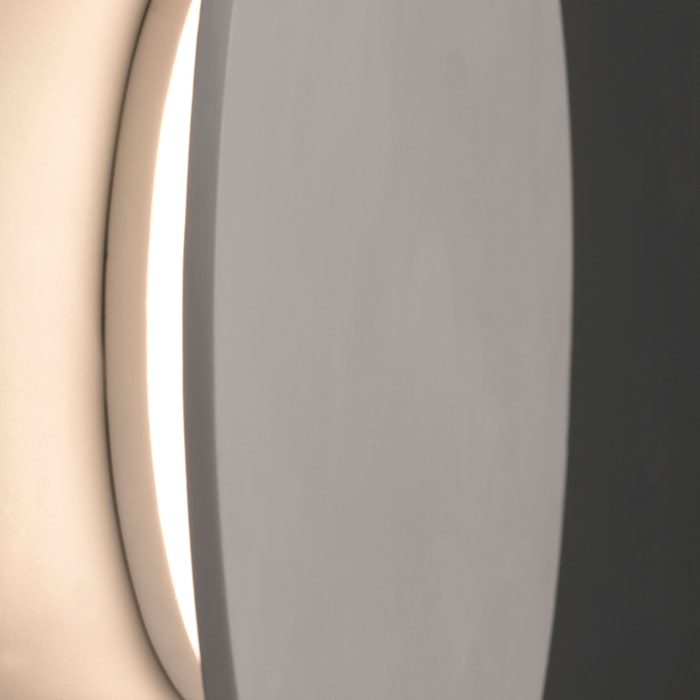 LUNA Lampada da parete bianco