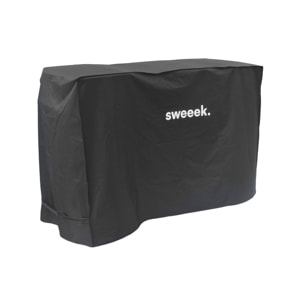 Housse universelle de protection noire pour barbecue L 170 x D 73 x H 105 cm - Taille L