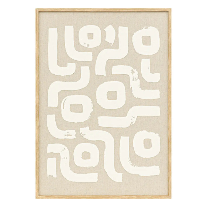 Déco mural 3D Disa beige 50x70cm