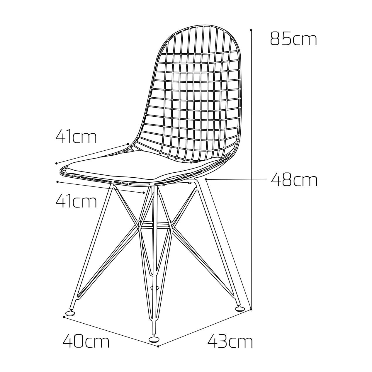 COPENAGHEN - Set di 2 sedie in metallo con design industrial. Set di 2 sedie da pranzo, ufficio, studio. Colore bianco o nero