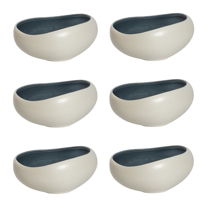 Kyma Bleu Ceou - 6 coupelles 14 cm