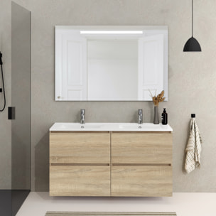 Ensemble de salle de bain SEA Alday, 120cm, Bois Naturel