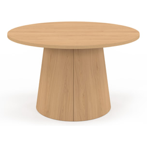 Table basse ronde Elvis bois Ø70cm