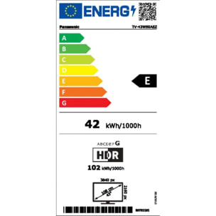 TV QLED PANASONIC TV-43W80AEZ