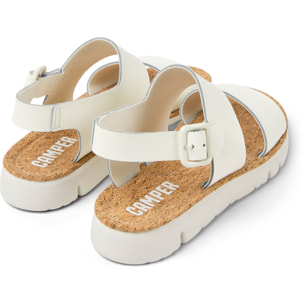 Sandalias - CAMPER Oruga - Blanco - Cuero