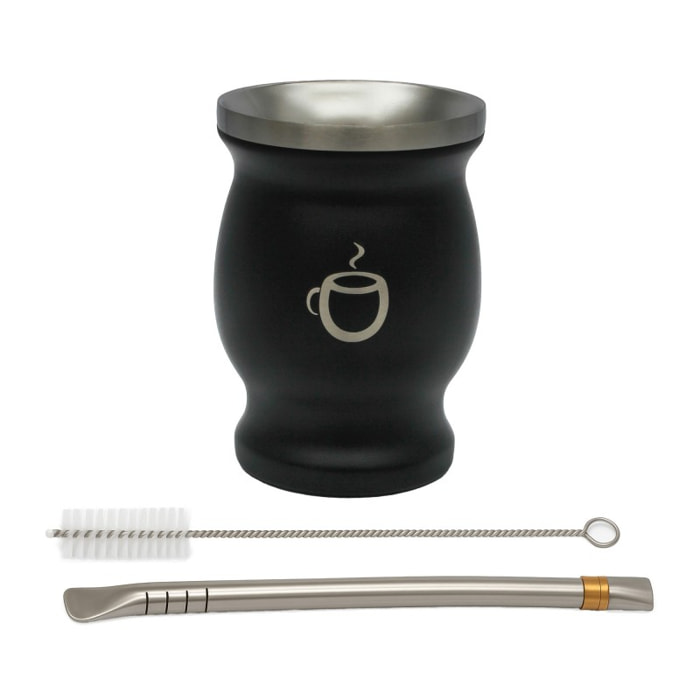 Coffret Maté - Calebasse et Bombilla en Inox