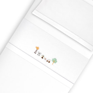 Triptico Coche Franela Granja Koala Bco/Verde