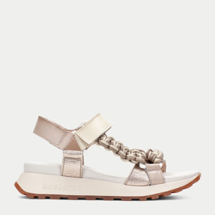 Sandalia Sport Maui Taupe 4,5 cm