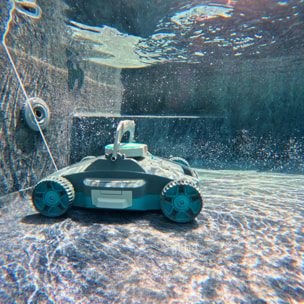 Bestway Robot piscine sans fil Platine nettoyage fond plat 20 m² max