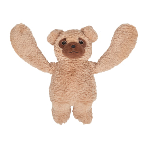 Peluche - JEUX 2 MOMES - Chien Câlin Lesté - Douce - Blanche