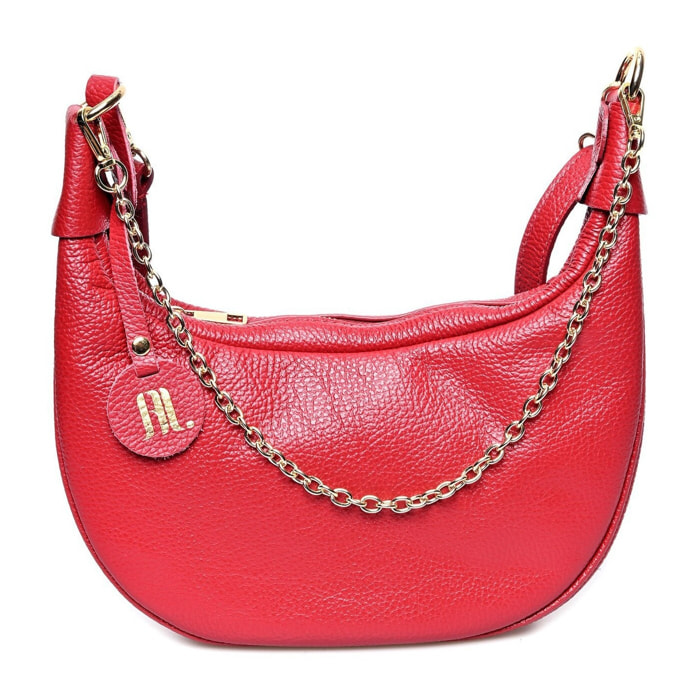 Borsa a spalla Anna Luchini Rosso