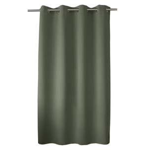 Rideau thermique en microfibre doublée - Vert