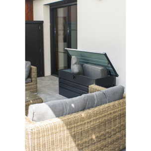 SCATOLA - Coffre de jardin en acier galvanisé