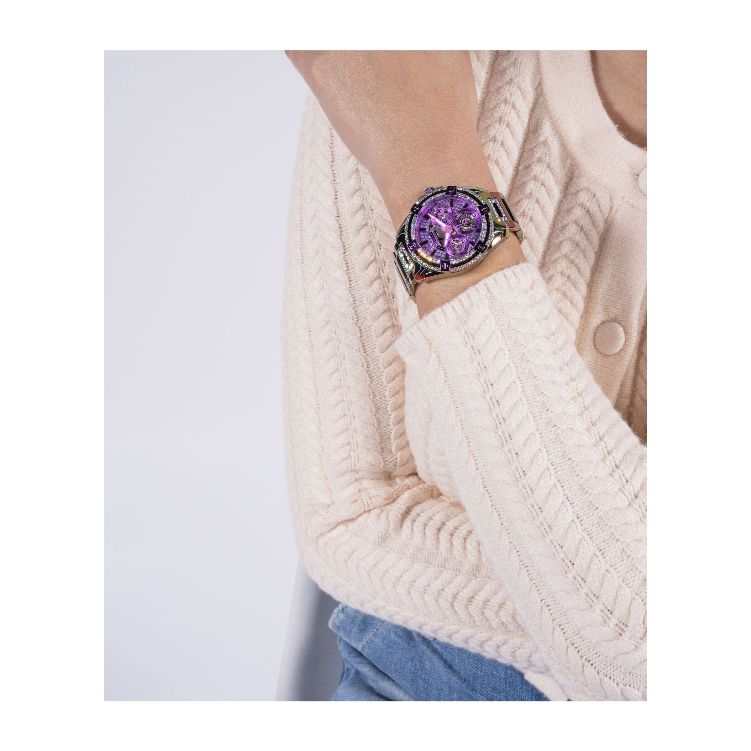 Guess Reloj Analógico De Cuarzo Gt Queen