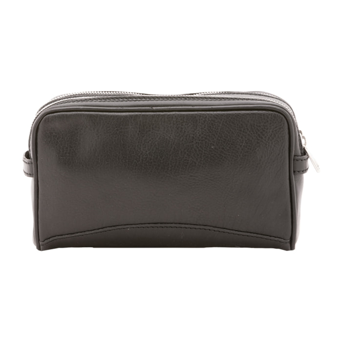 Pochette  unisex In Vera pelle Made in Italy 24x18x7 cm