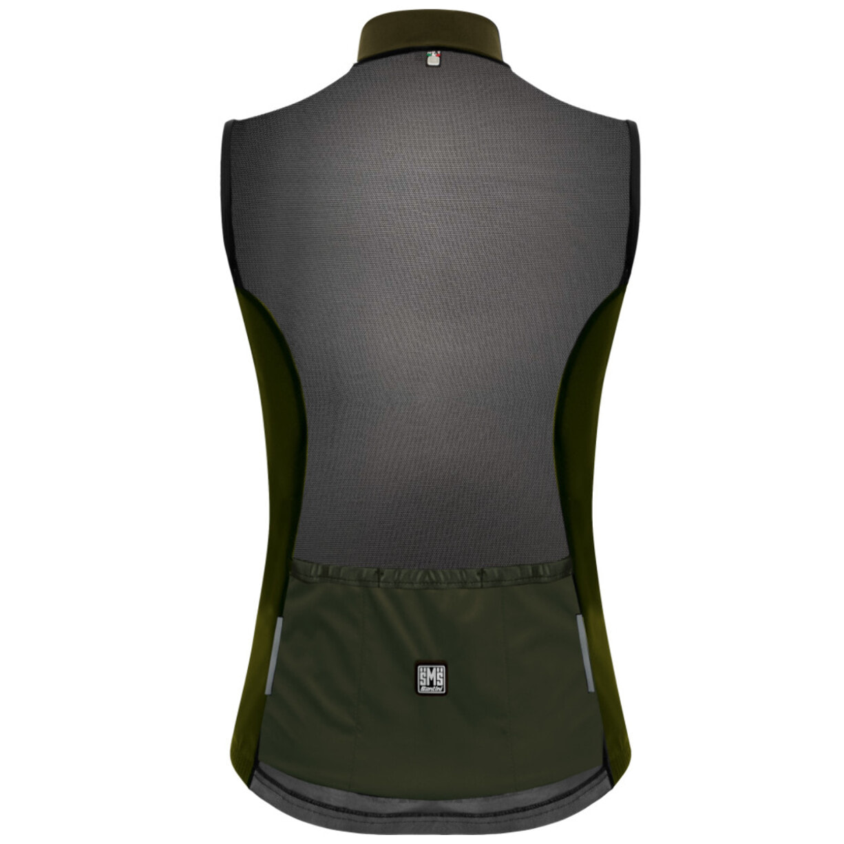 Vis - Gilet Coupe Vent - Vert-militaire - Homme