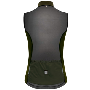 Vis - Gilet Coupe Vent - Vert-militaire - Homme