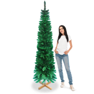 Vixen - Albero di Natale modello Slim ø64 x 210H, 470 rami