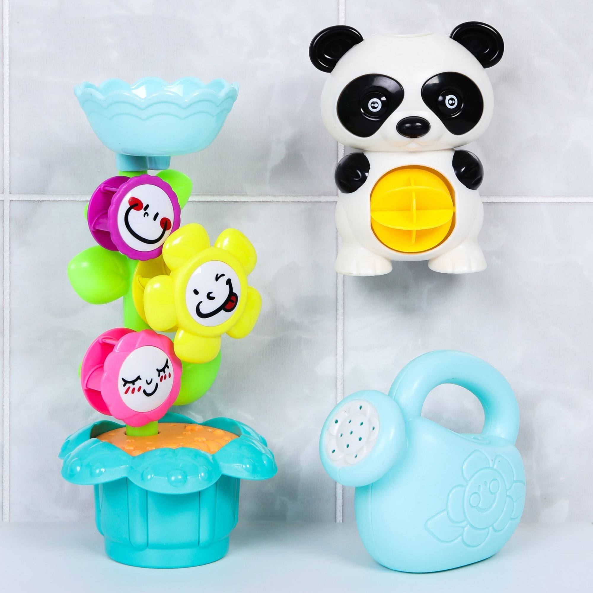 Well home set de baño infantil aleatorio de panda(3pzs) o pelicano(4pzs)