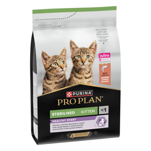 PRO PLAN Sterilised Kitten HEALTHY START Saumon 3kg