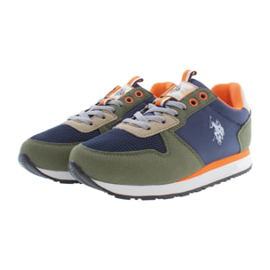 Sneakers U.S. Polo Assn Dark Blue-Olivine