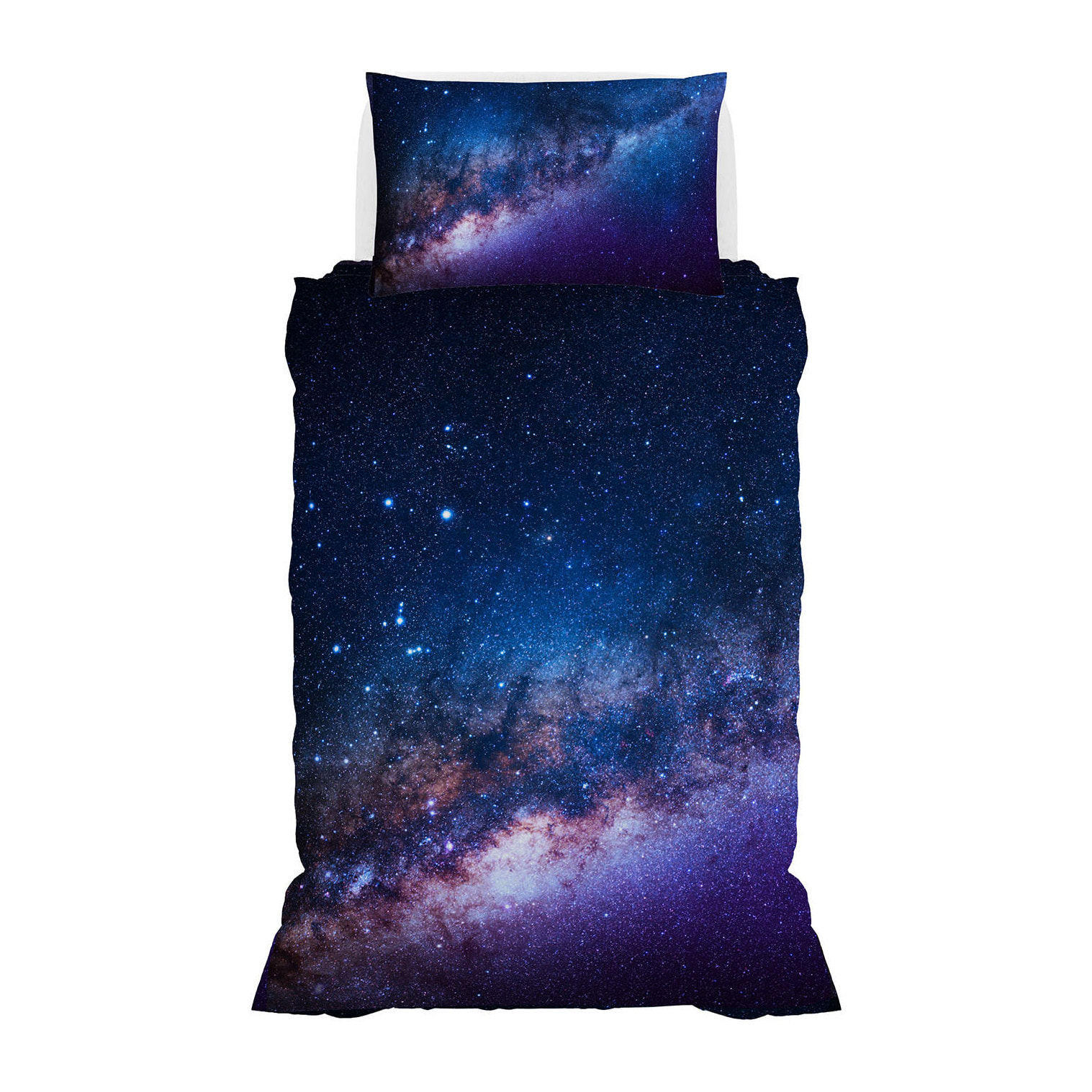 PARURE COPRIPIUMINO GOODNIGHT SINGOLO - STAMPA DIGITALE 100% Microfibra