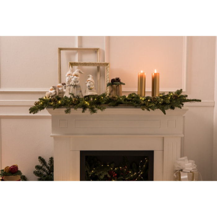 Babbo Natale con abito a rilievo Sidhe
