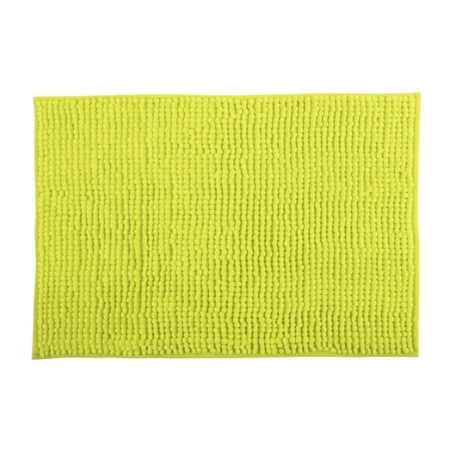 Tapis de bain Microfibre CHENILLE Vert Anis MSV