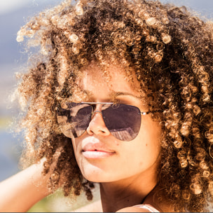 Gafas de sol OCEAN BANILA - Plata + ahumado