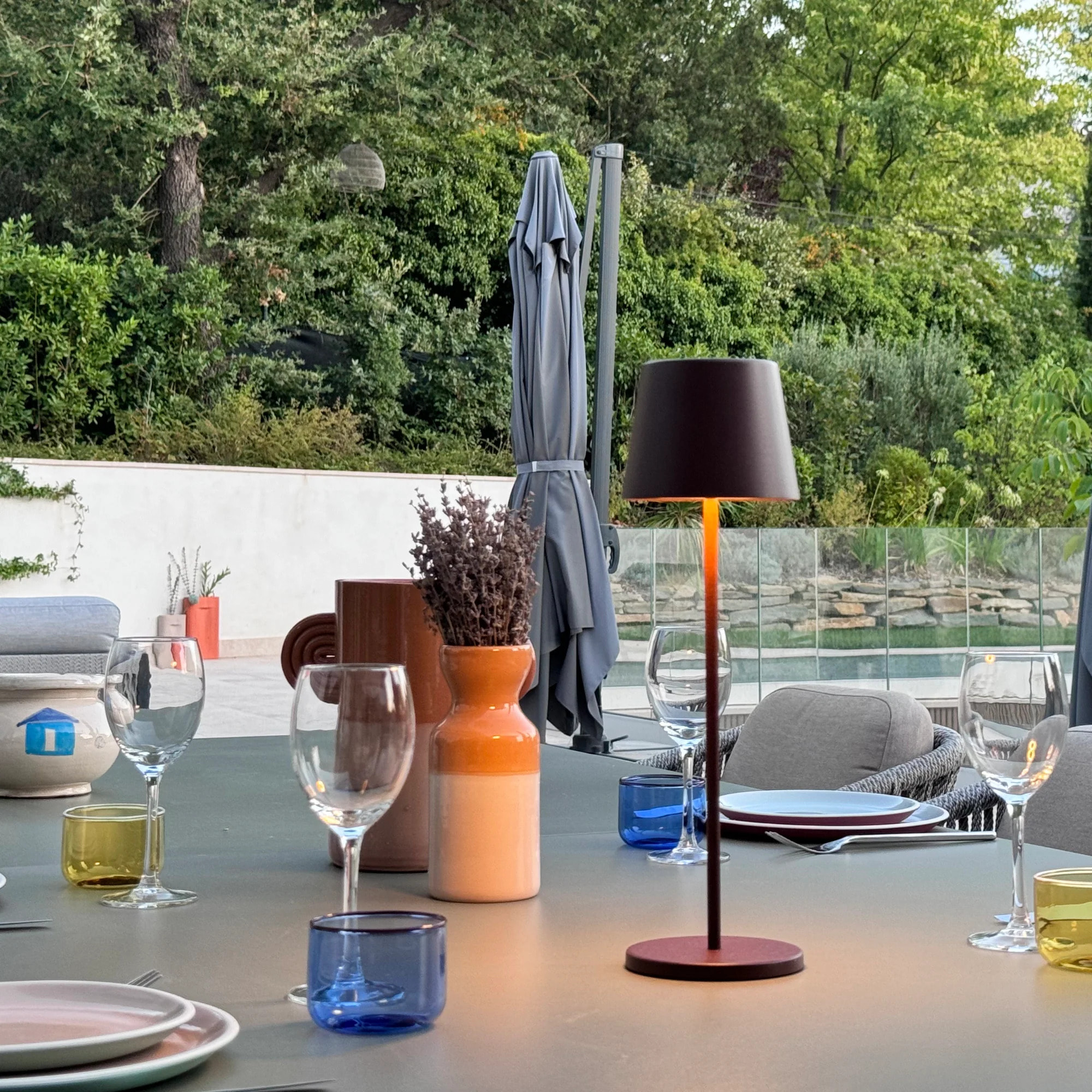 Lampe de table sans fil KELLY H38CM