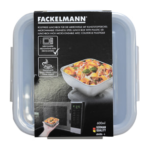 Fackelmann Boîte inox micro-ondable hermétique