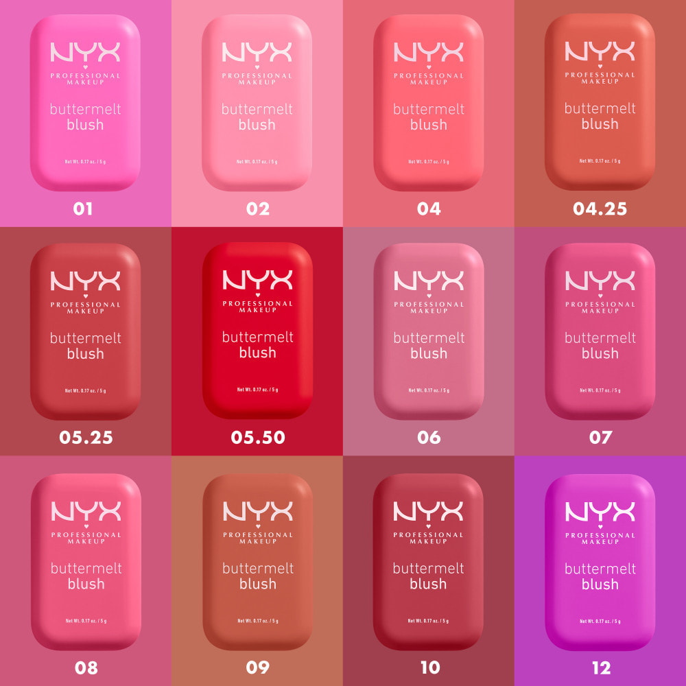 NYX Professional Makeup Buttermelt Blush BUTTA THAN CORAL