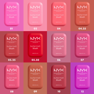 NYX Professional Makeup Buttermelt Blush BUTTA THAN CORAL