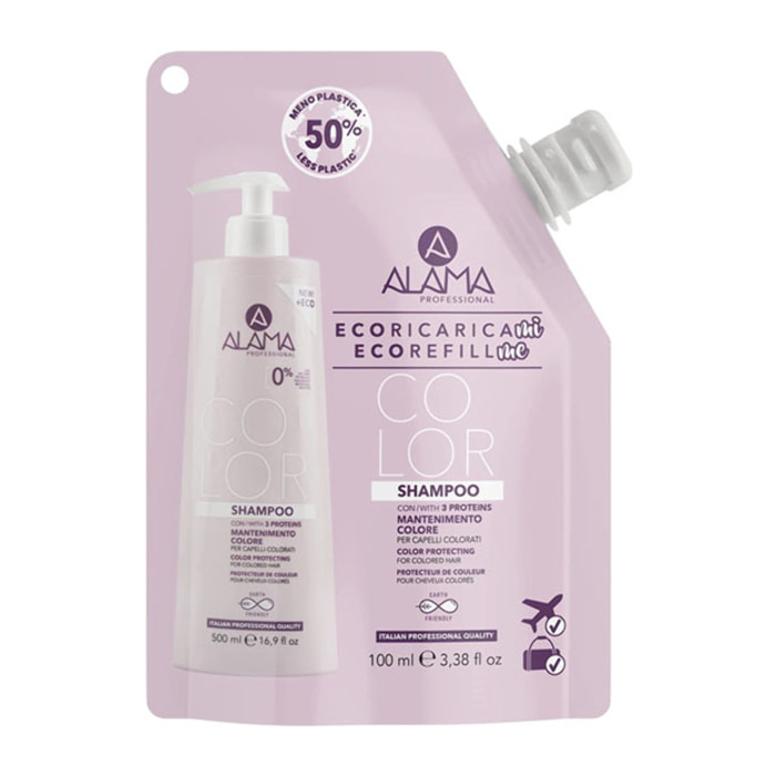 Champú de recarga ecológica ALAMA Professional Color 100 ml