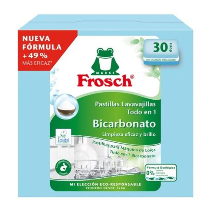 Pack PROMO 2x Lavavajillas, Frosch, 30 pastillas