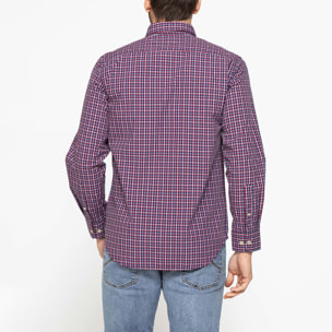 CAMICIA BUTTON-DOWN CON MANICA LUNGA E TASCHINO