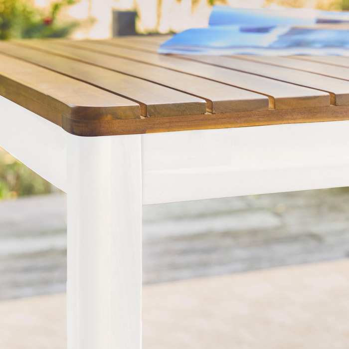 Table de jardin bois d'acacia 8 places SENORA
