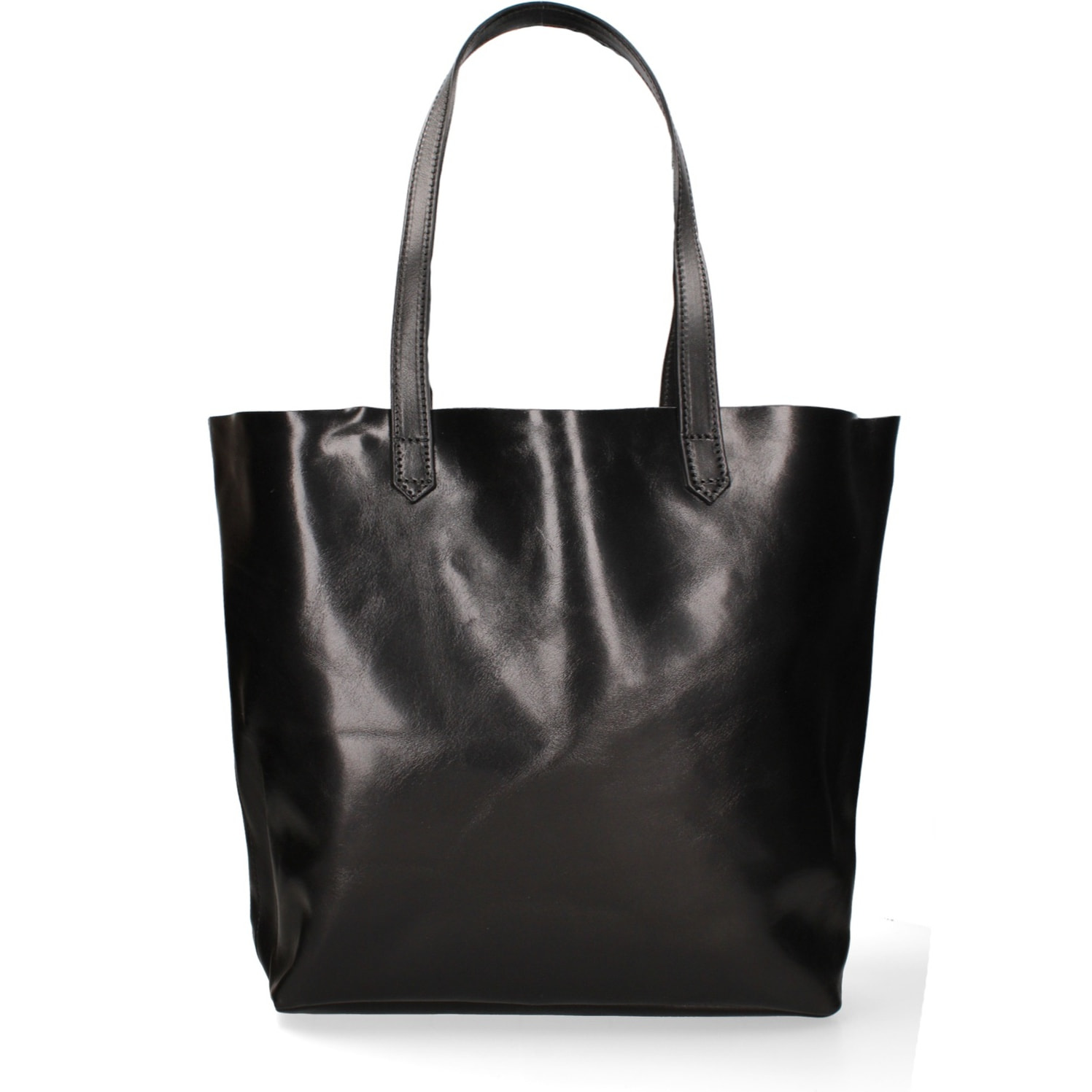 Borsa a mano da donna - Modello False - 100% pelle di vacchetta - 35.0 x 45.0 x 11.0 cm