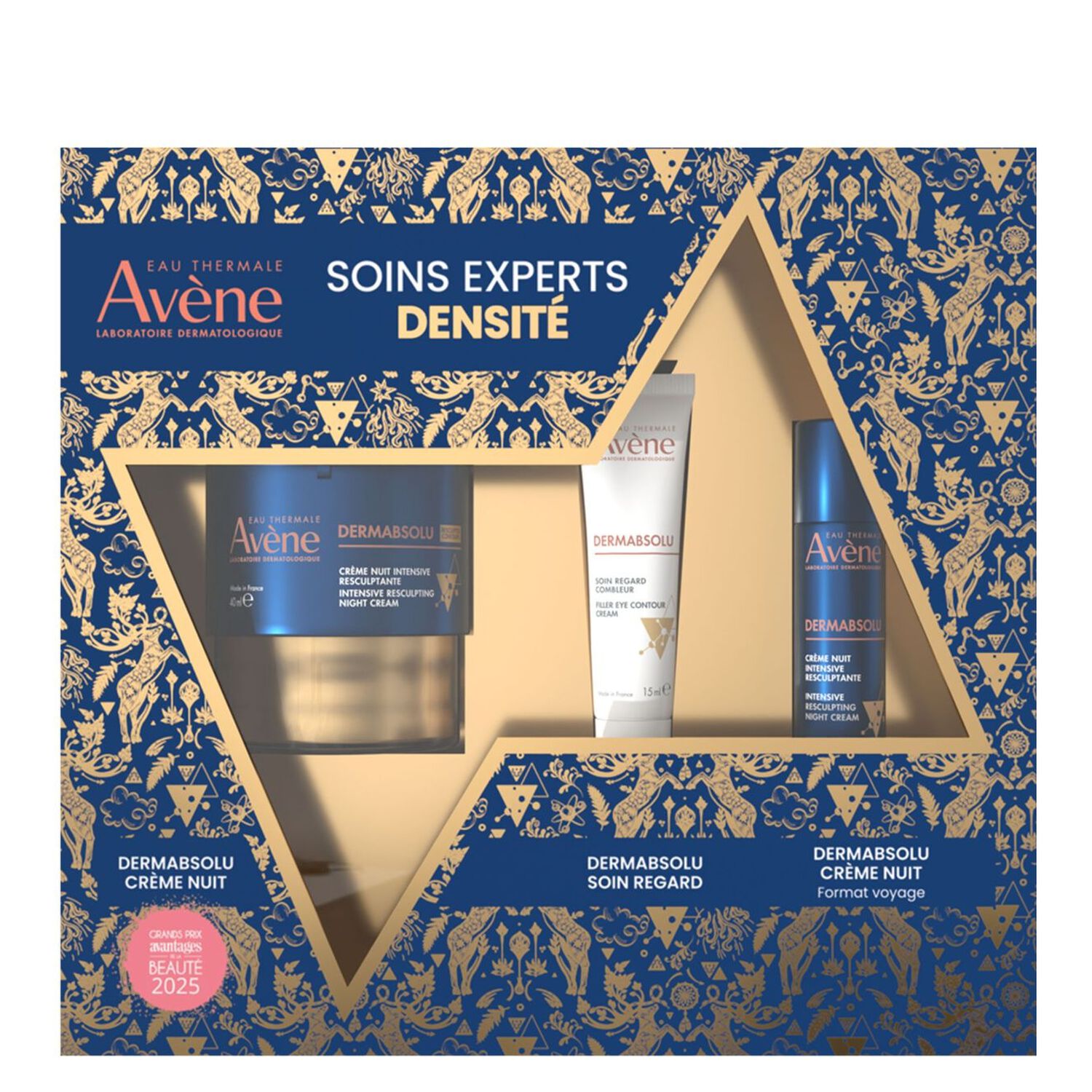 DermAbsolu - Coffret Crème de Nuit 40 ml + 2 Produits