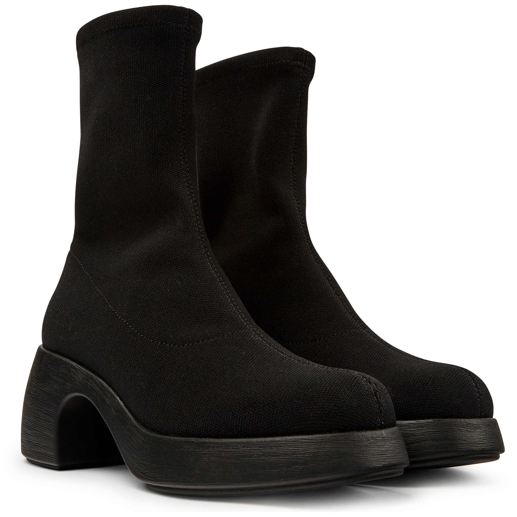 Botines - CAMPER Thelma - Negro - Tejido técnico