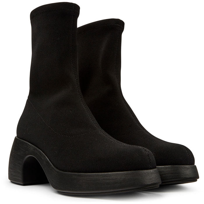Botines - CAMPER Thelma - Negro - Tejido técnico