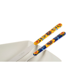 Set 24 posate Excelsa – Trinacria, Acciaio Multicolore