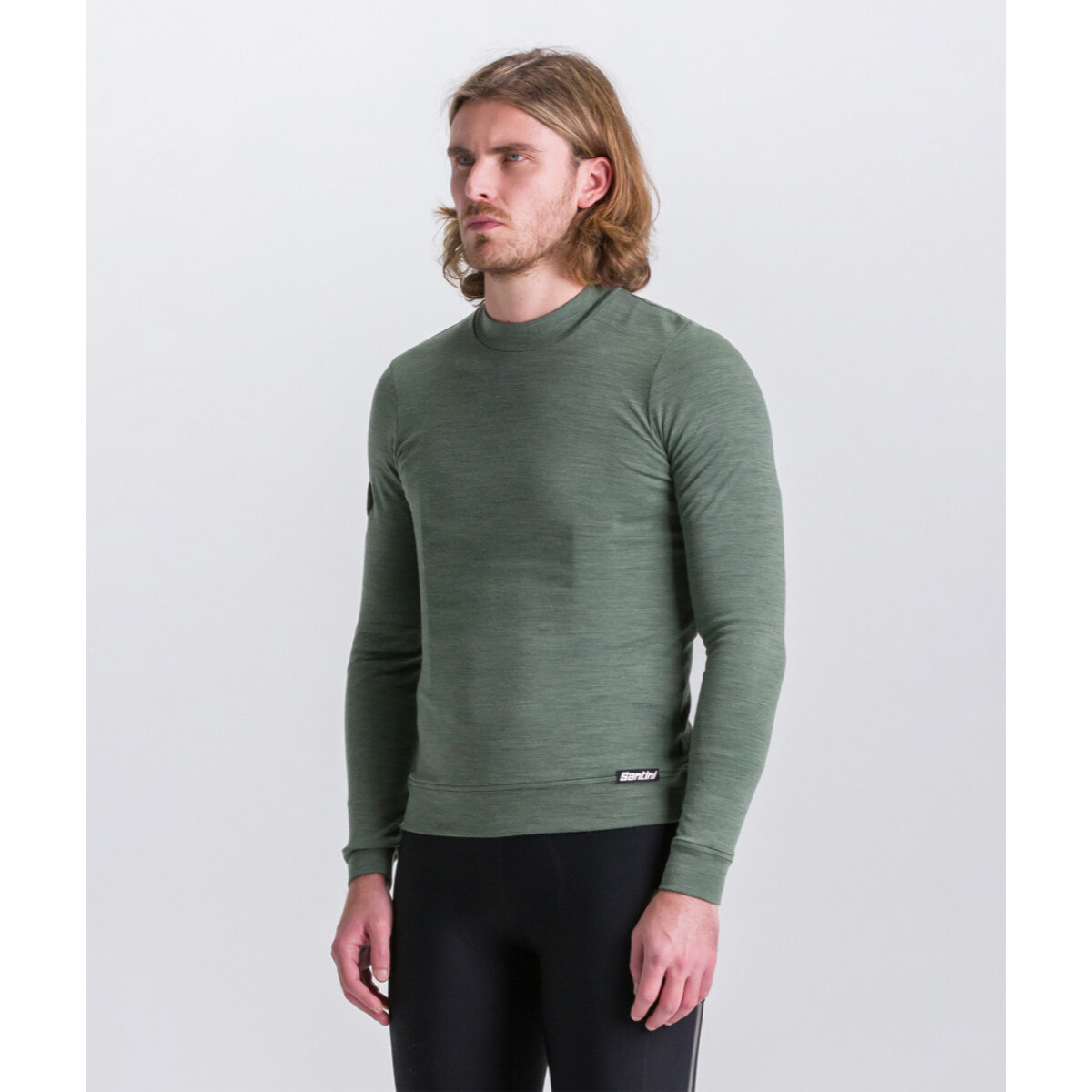Impetus - Maglia Lana - Verde Militare - Uomo