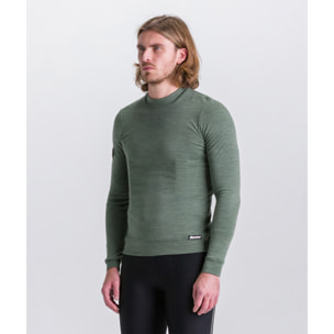 Impetus - Maglia Lana - Verde Militare - Uomo