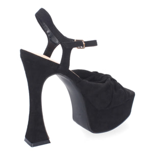 Sandalias con Tacón para Mujer, Comodos y Elegantes, Diseño Moderno con Lazo